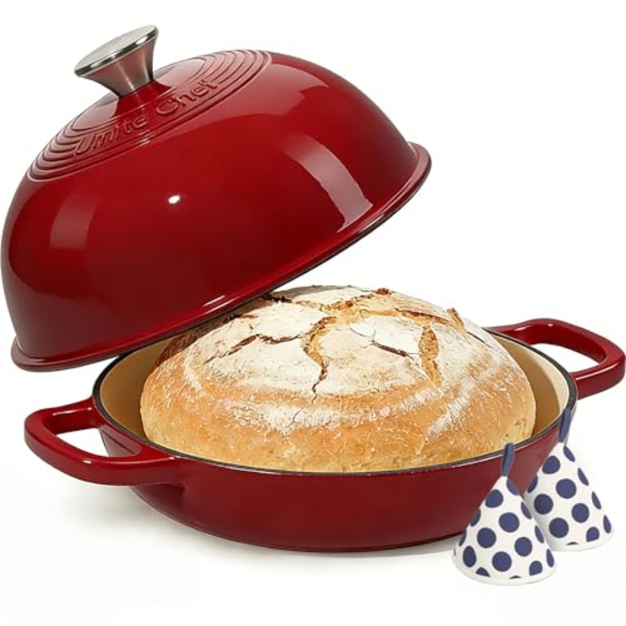 Dutch Oven Enamel - Enamelled Cast Iron Dutch Oven Pot