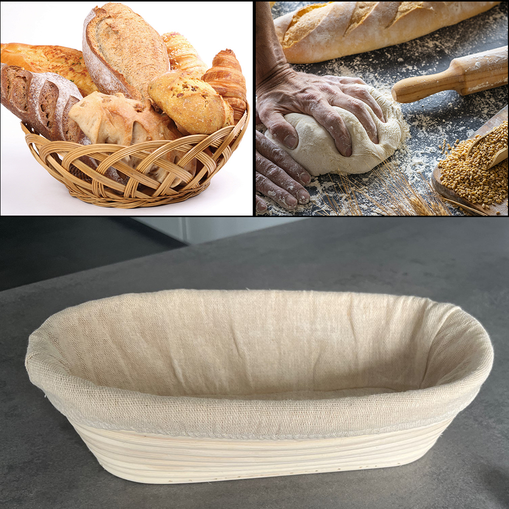 Paella Pan Steel - Oval Baking Tools Banneton Set Dough