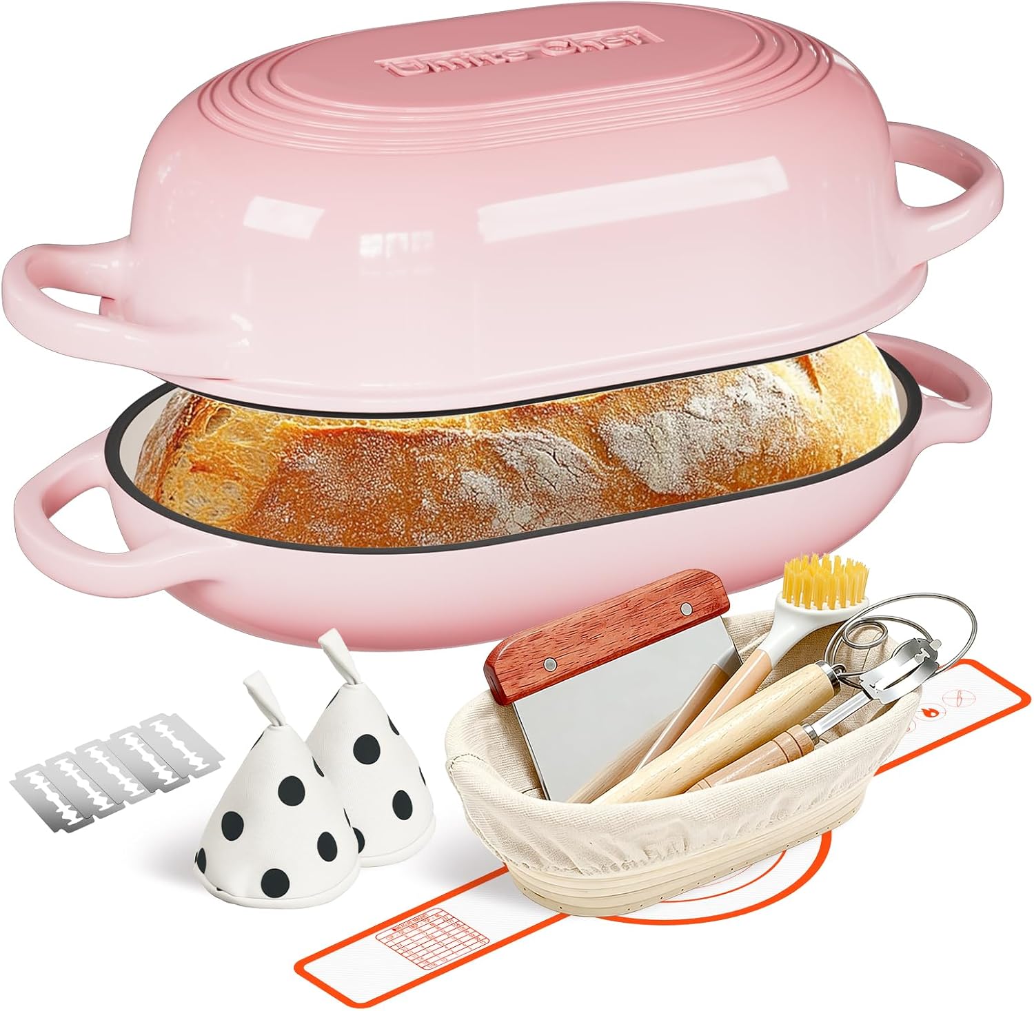 Dutch Oven Enamel - Enameled Cast Iron Dutch Oven for