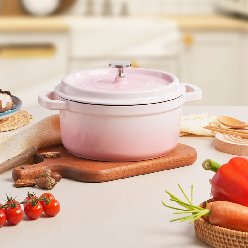 Premium Enamel Dutch Oven with - đánh giá và giá Dutch Oven Enamel