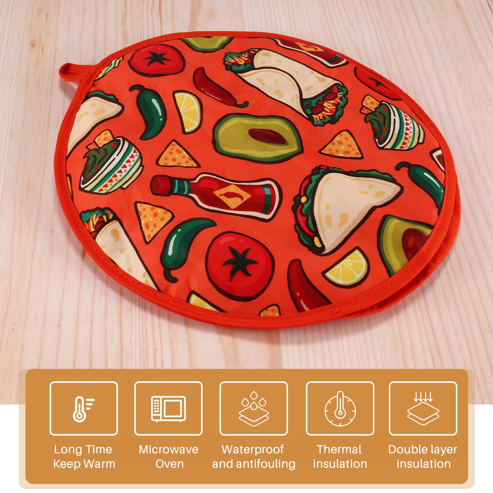 12inch Cloth Bag for Burrito,P - đánh giá và giá Tortilla Warmer Cloth