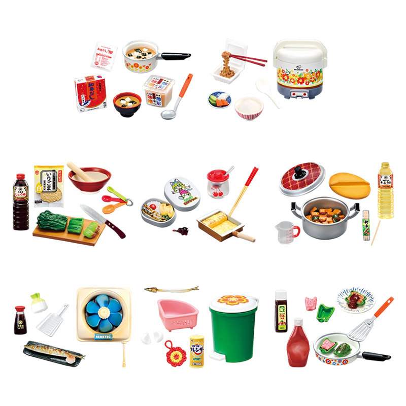 Rement Blind Box Miniature Foo - đánh giá và giá Home Cooking Japanese