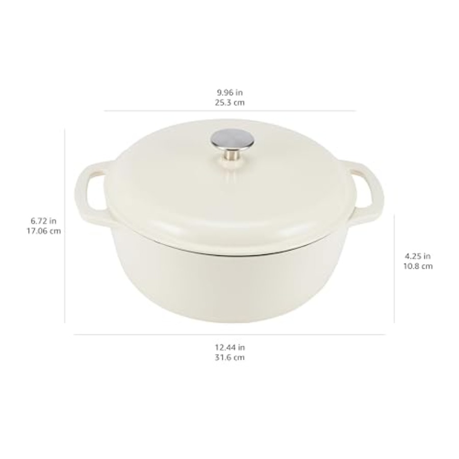 Enameled Cast Iron Dutch Oven  - đánh giá và giá Dutch Oven Enamel