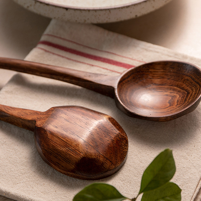 Wooden Spoon With Long Handle  - đánh giá và giá Home Cooking Japanese
