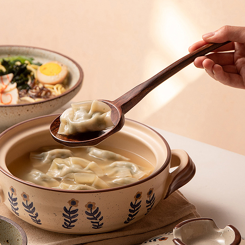 Wooden Spoon With Long Handle  - đánh giá và giá Home Cooking Japanese