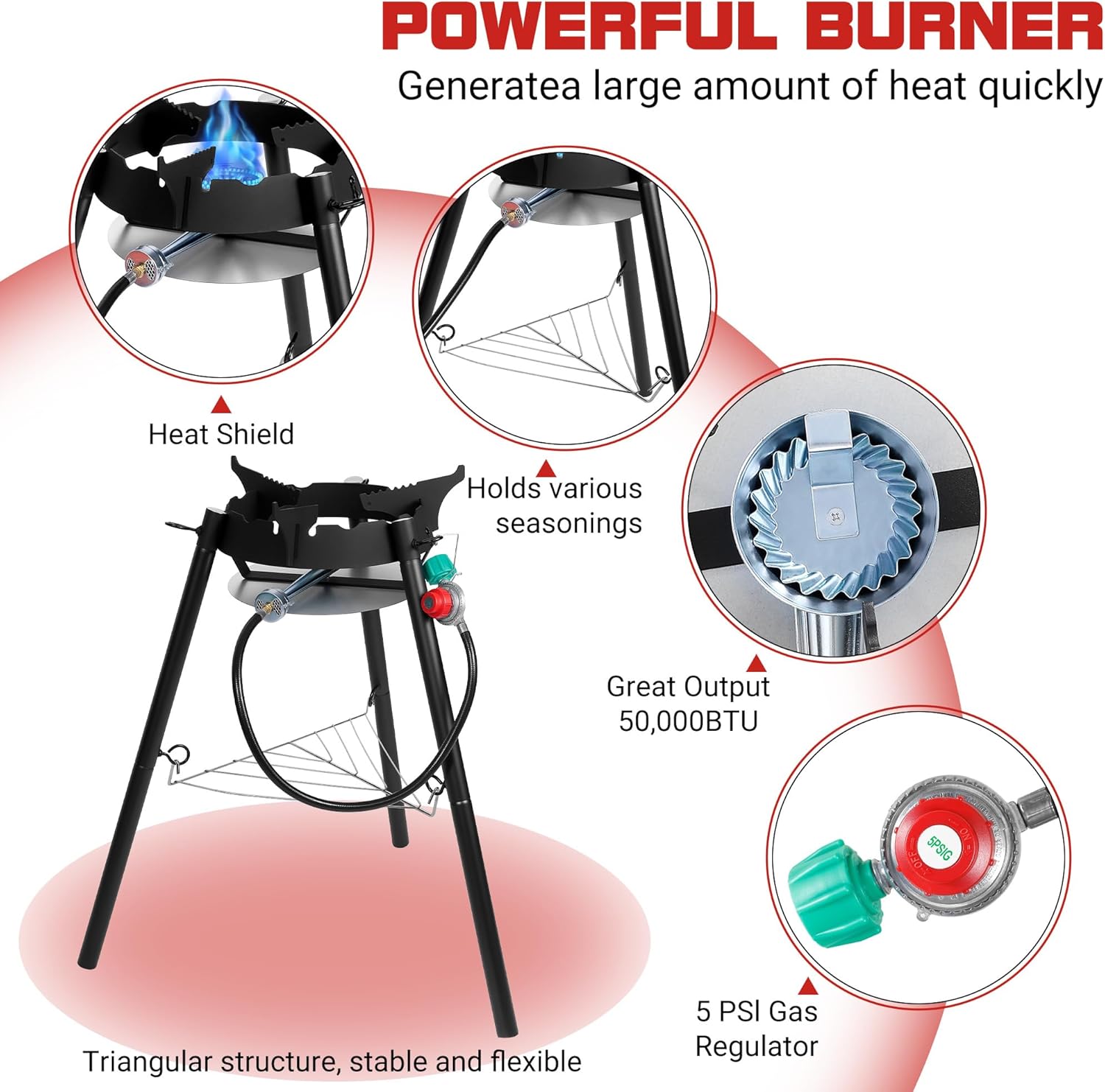 Paella Pan Set with Burner, 16 - đánh giá và giá Paella Pan Steel