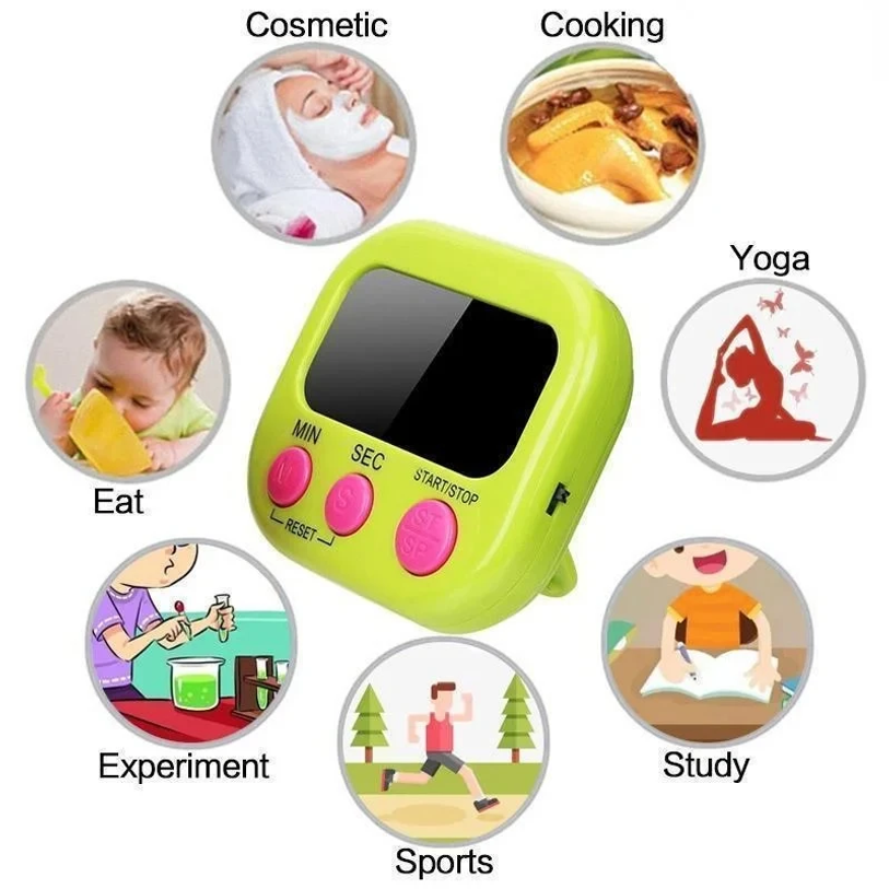 Kitchen Timer Magnetic LCD Dig - đánh giá và giá Home Cooking Supplies