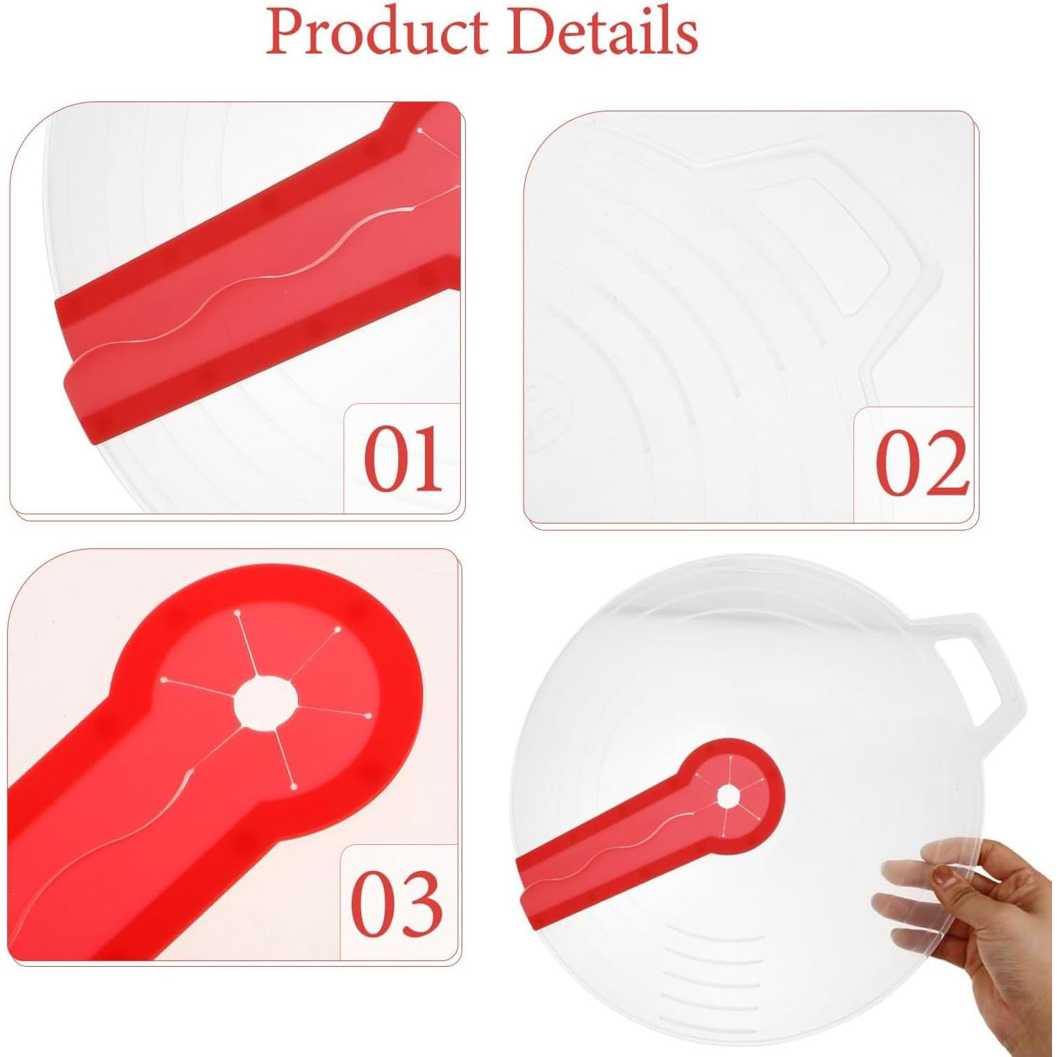 Anti Splash Cover Easy Storage - đánh giá và giá Home Cooking Supplies