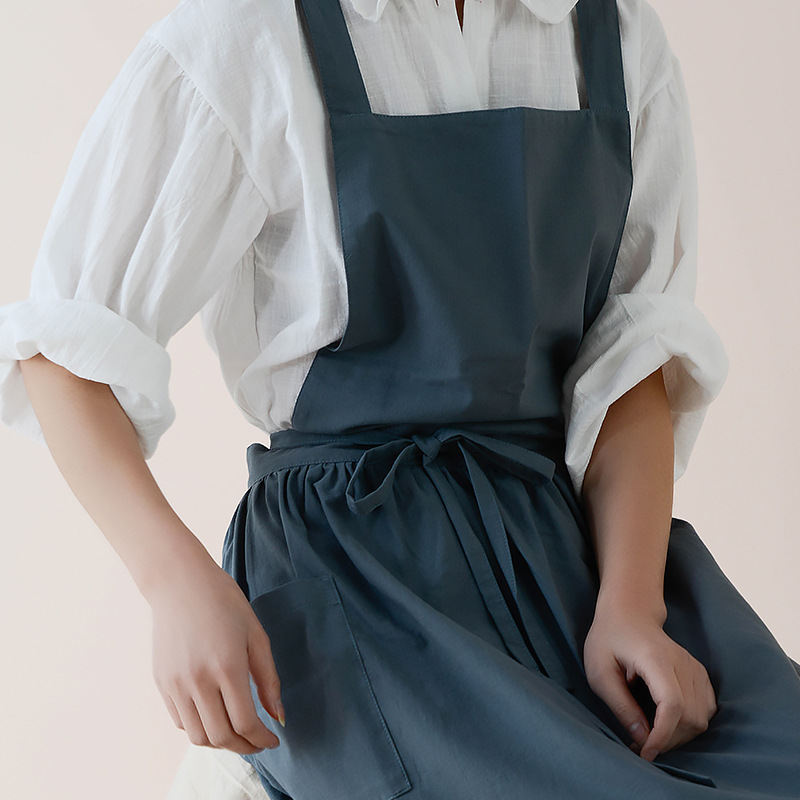 Women Cotton Linen Bib Apron J - đánh giá và giá Home Cooking Japanese