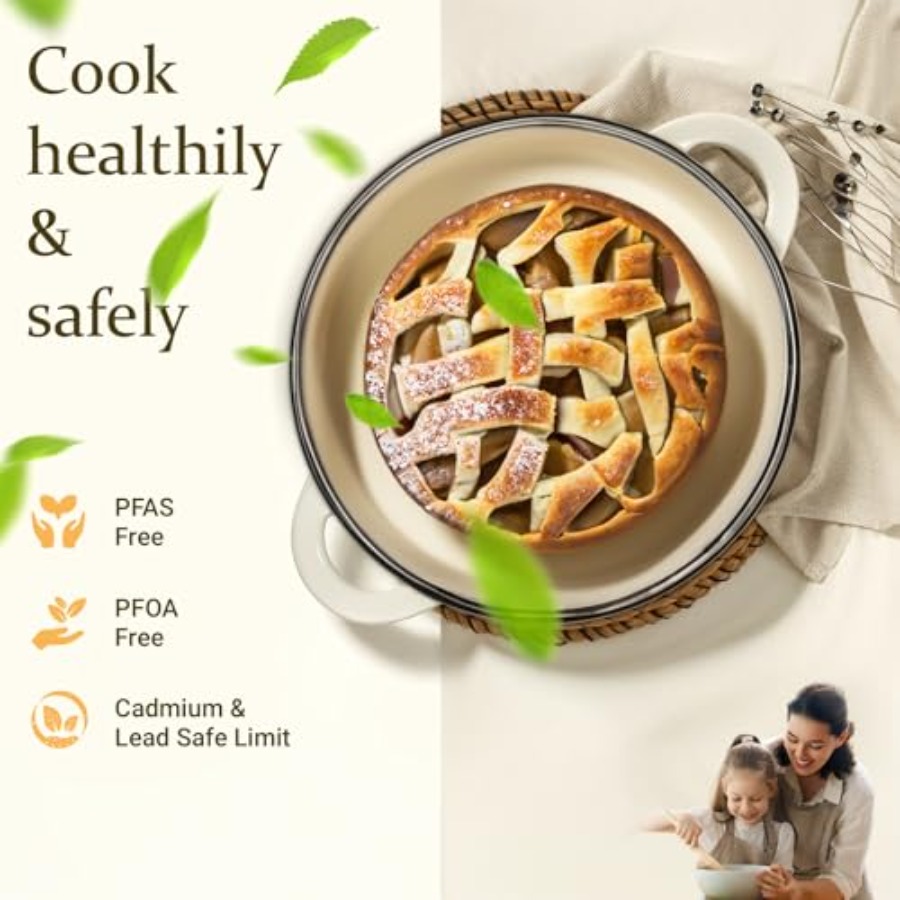 Enameled Cast Iron Dutch Oven  - đánh giá và giá Dutch Oven Enamel