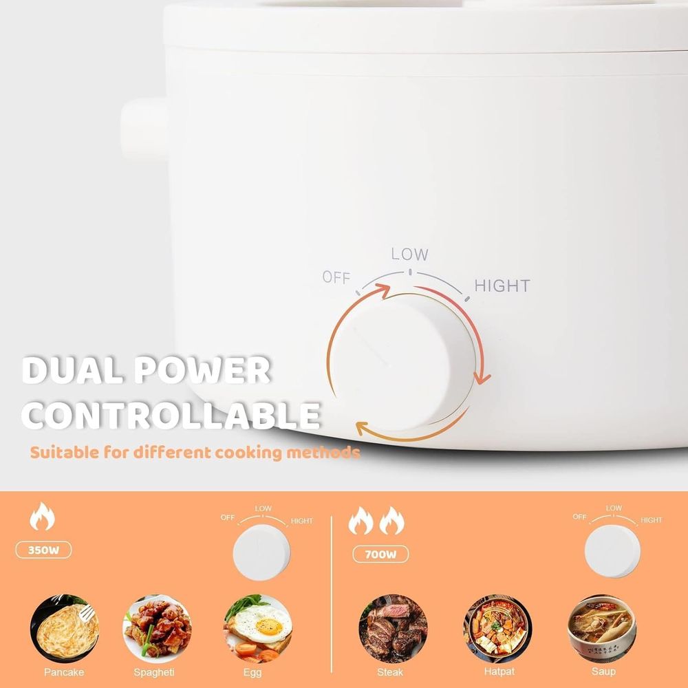 Electric Hot Pot, 3L Portable  - đánh giá và giá Hot Pot Portable Dual