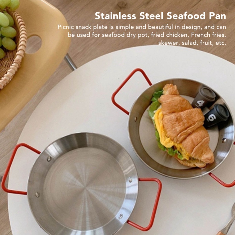 Seafood Rice Pot Prevent Scald - đánh giá và giá Paella Pan Steel
