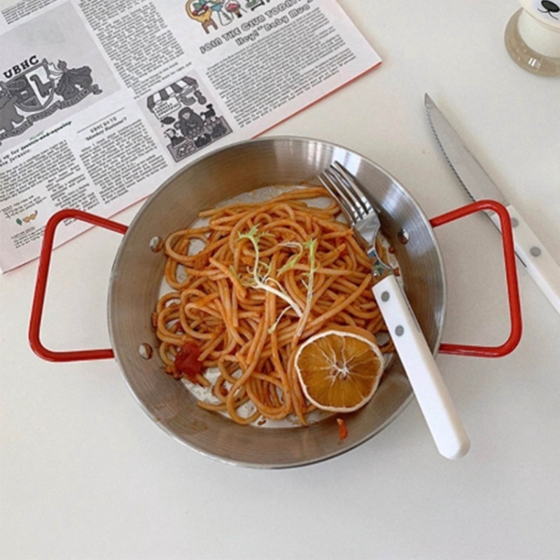 Seafood Rice Pot Prevent Scald - đánh giá và giá Paella Pan Steel