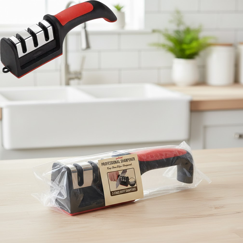 3-Stage Knife Sharpener Profes - đánh giá và giá Home Cooking Supplies