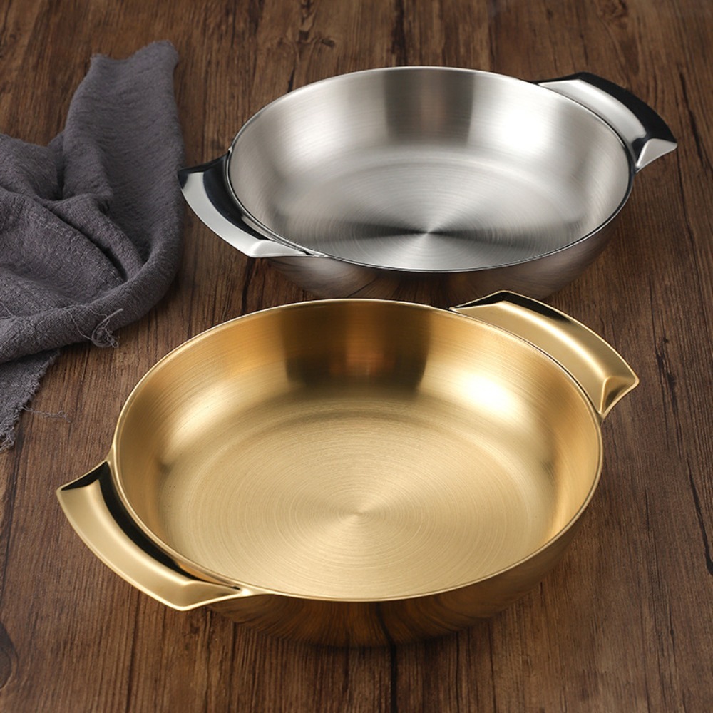 Paella Pan Stainless Steel Kor - đánh giá và giá Paella Pan Steel