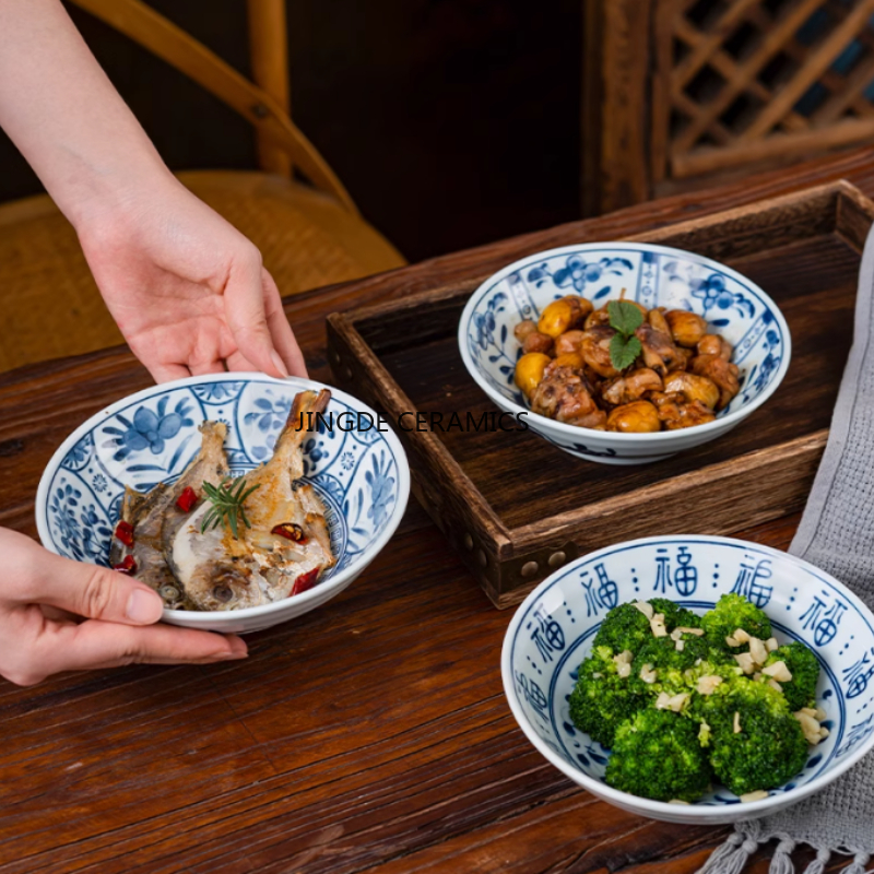 1pc Chinese Style Ceramic Tabl - đánh giá và giá Home Cooking In Chinese