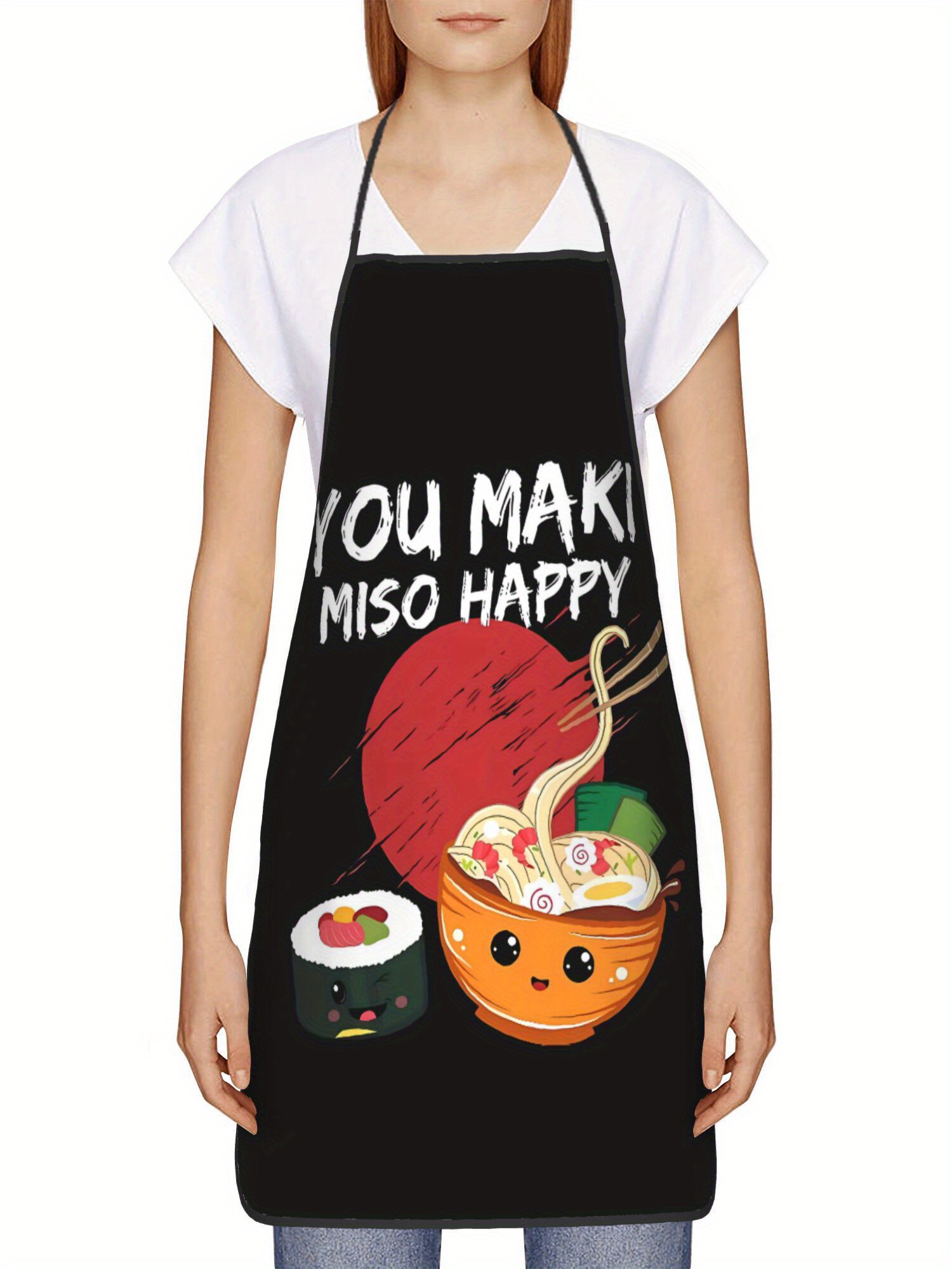 Japanese Cooking Apron - Cute  - đánh giá và giá Home Cooking Japanese
