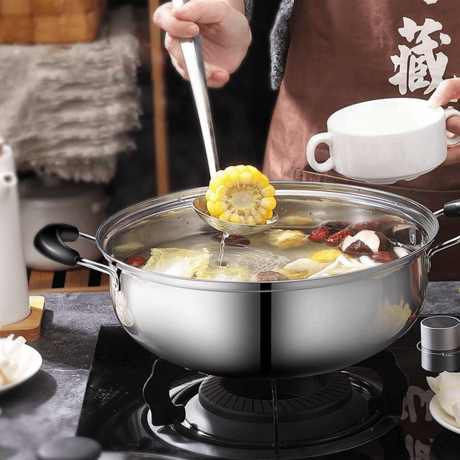 Chinese Shabu Shabu Pot Cookin - đánh giá và giá Home Cooking In Chinese