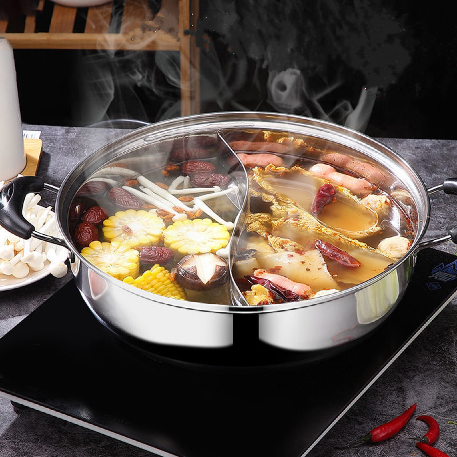 Chinese Shabu Shabu Pot Cookin - đánh giá và giá Home Cooking In Chinese