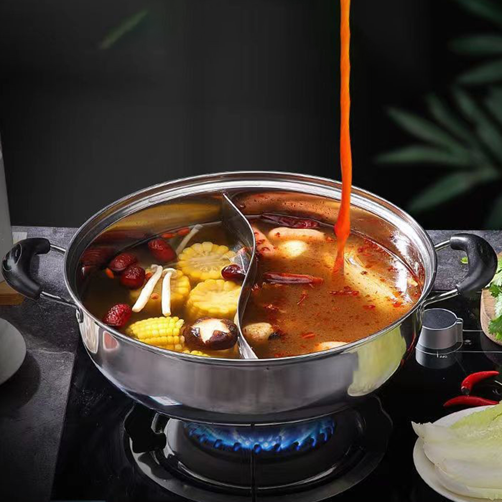 Chinese Shabu Shabu Pot Cookin - đánh giá và giá Home Cooking In Chinese