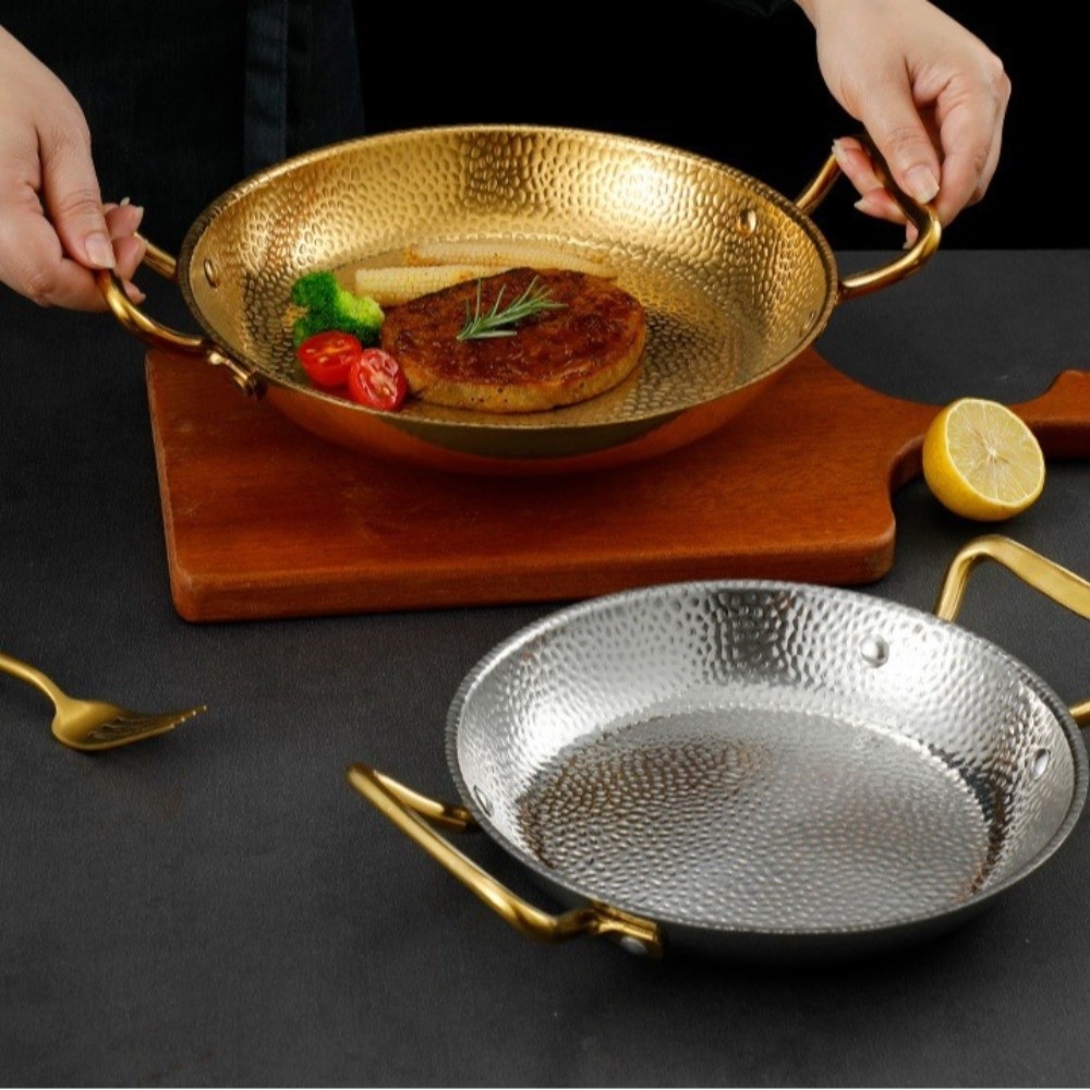 Stainless Steel Seafood Paella - đánh giá và giá Paella Pan Steel