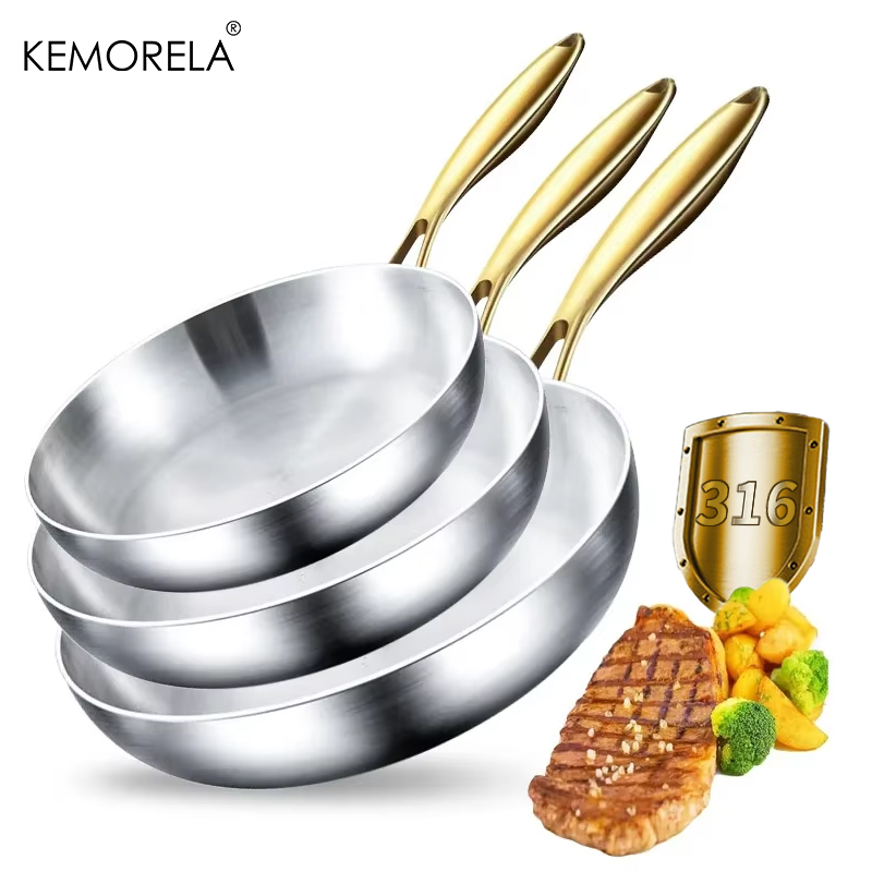 3PCS/Set 316 Stainless Steel G - đánh giá và giá Paella Pan Steel