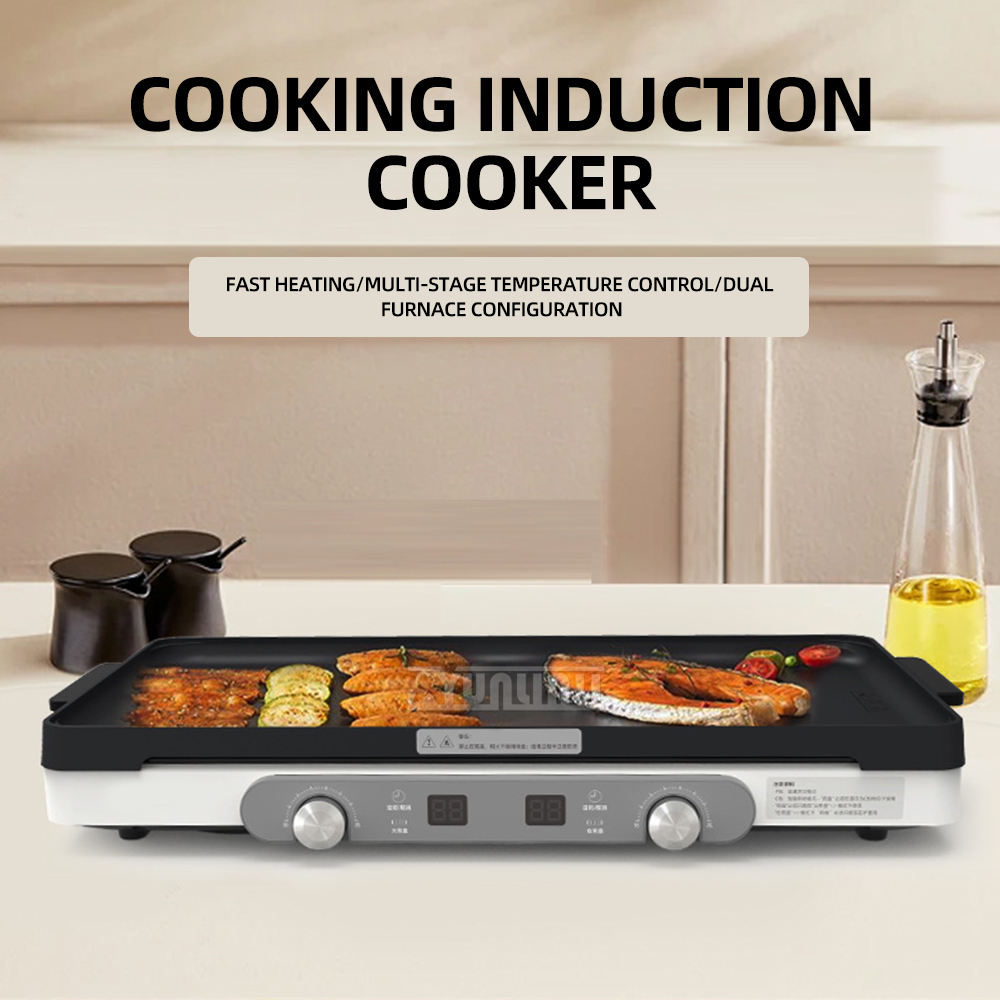 Double Induction Cooker Kitche - đánh giá và giá Hot Pot Portable Dual