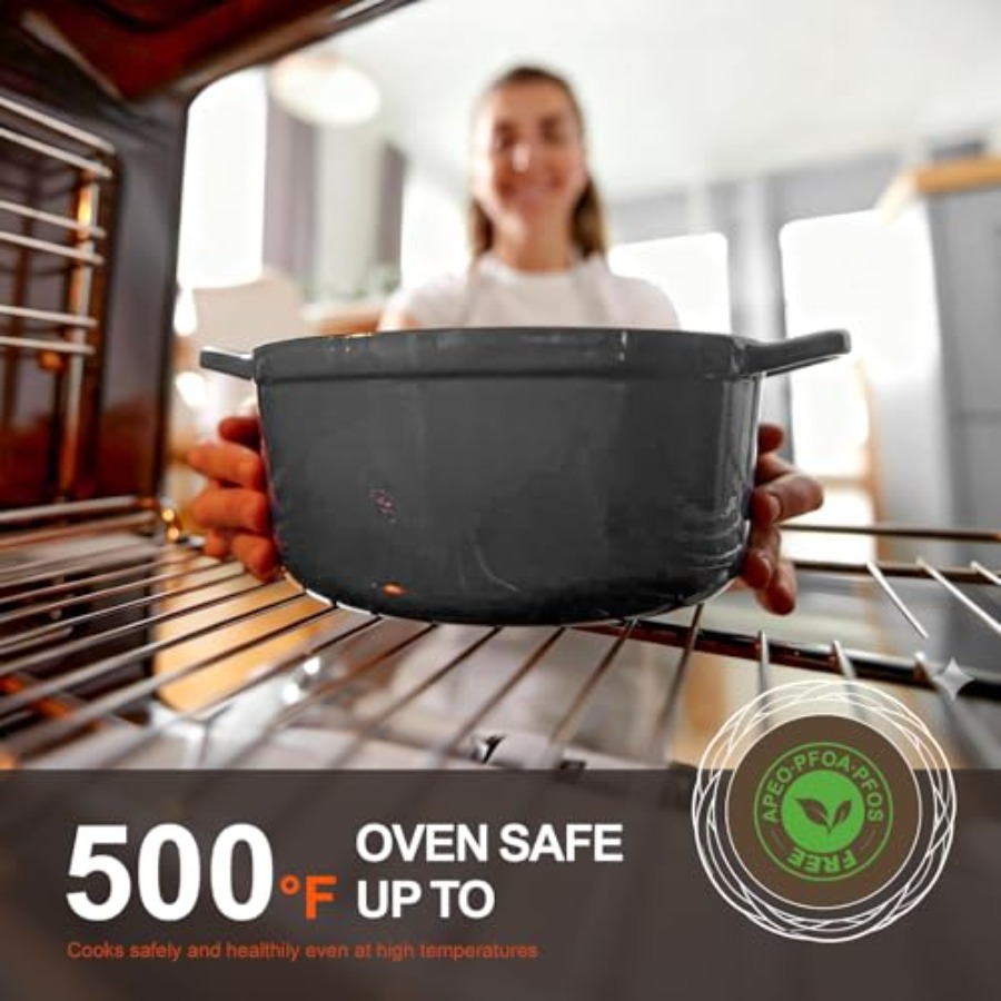 Enameled Cast Iron Dutch Oven  - đánh giá và giá Dutch Oven Enamel