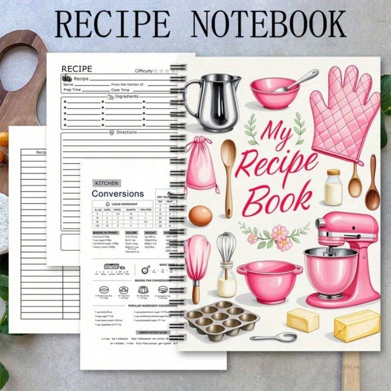 Recipe Book Journal: DIY Blank - đánh giá và giá Mom'S Home Cooking