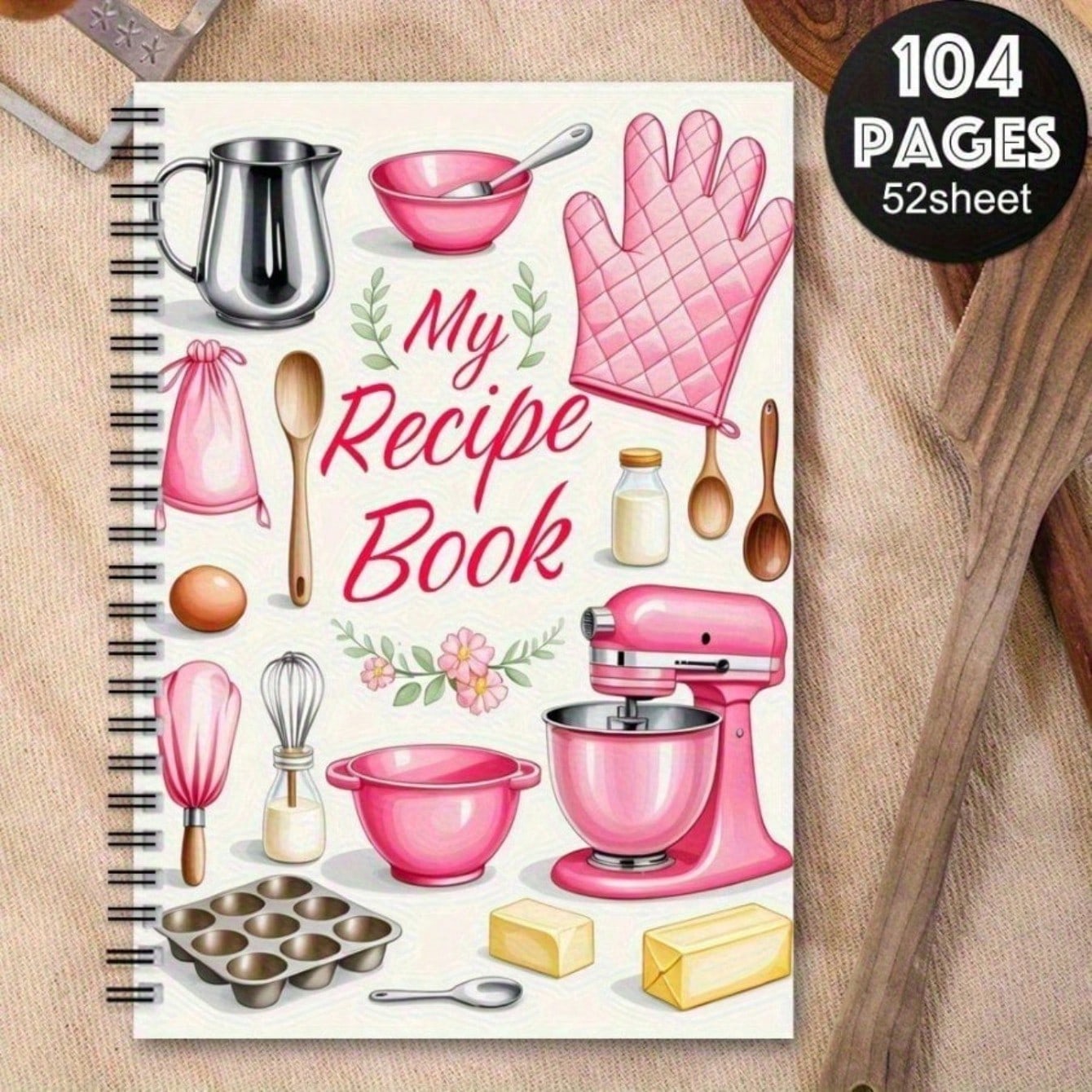 Recipe Book Journal: DIY Blank - đánh giá và giá Mom'S Home Cooking