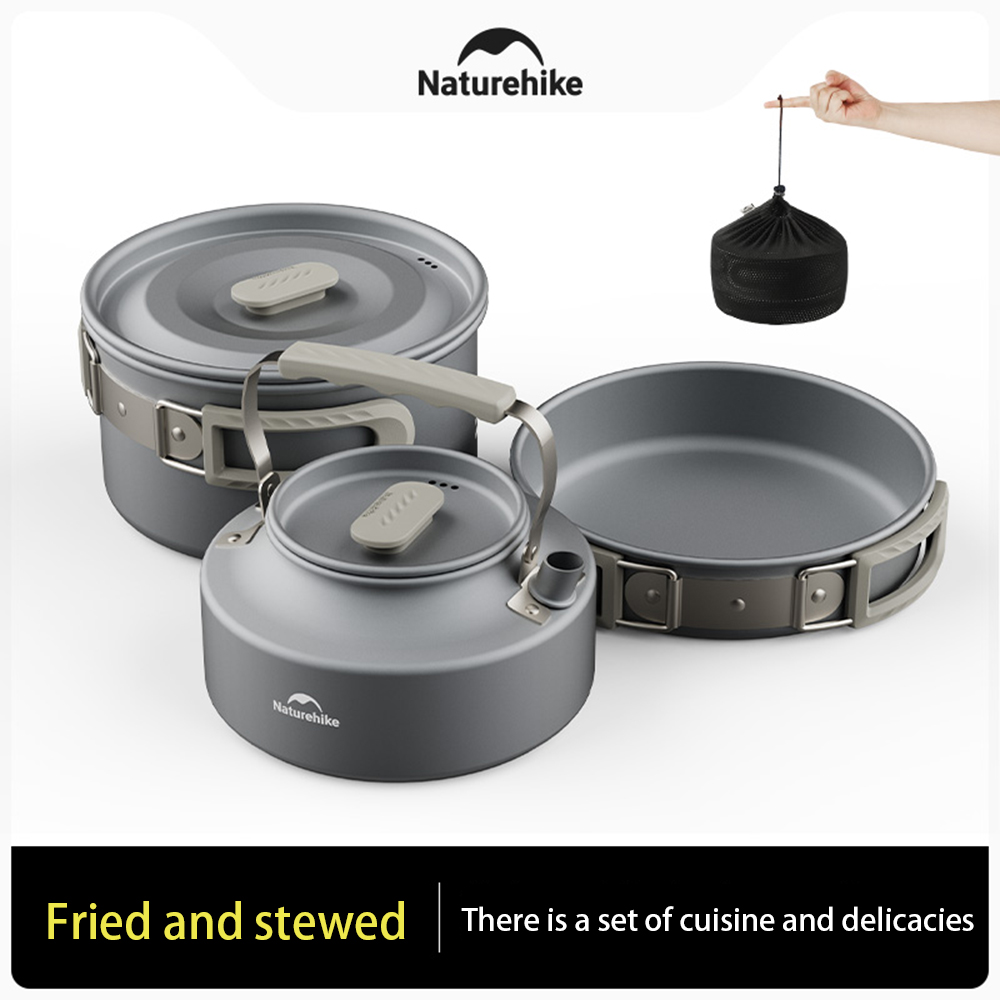 Naturehike Outdoor Pot Set,Cam - đánh giá và giá Paella Pan Steel