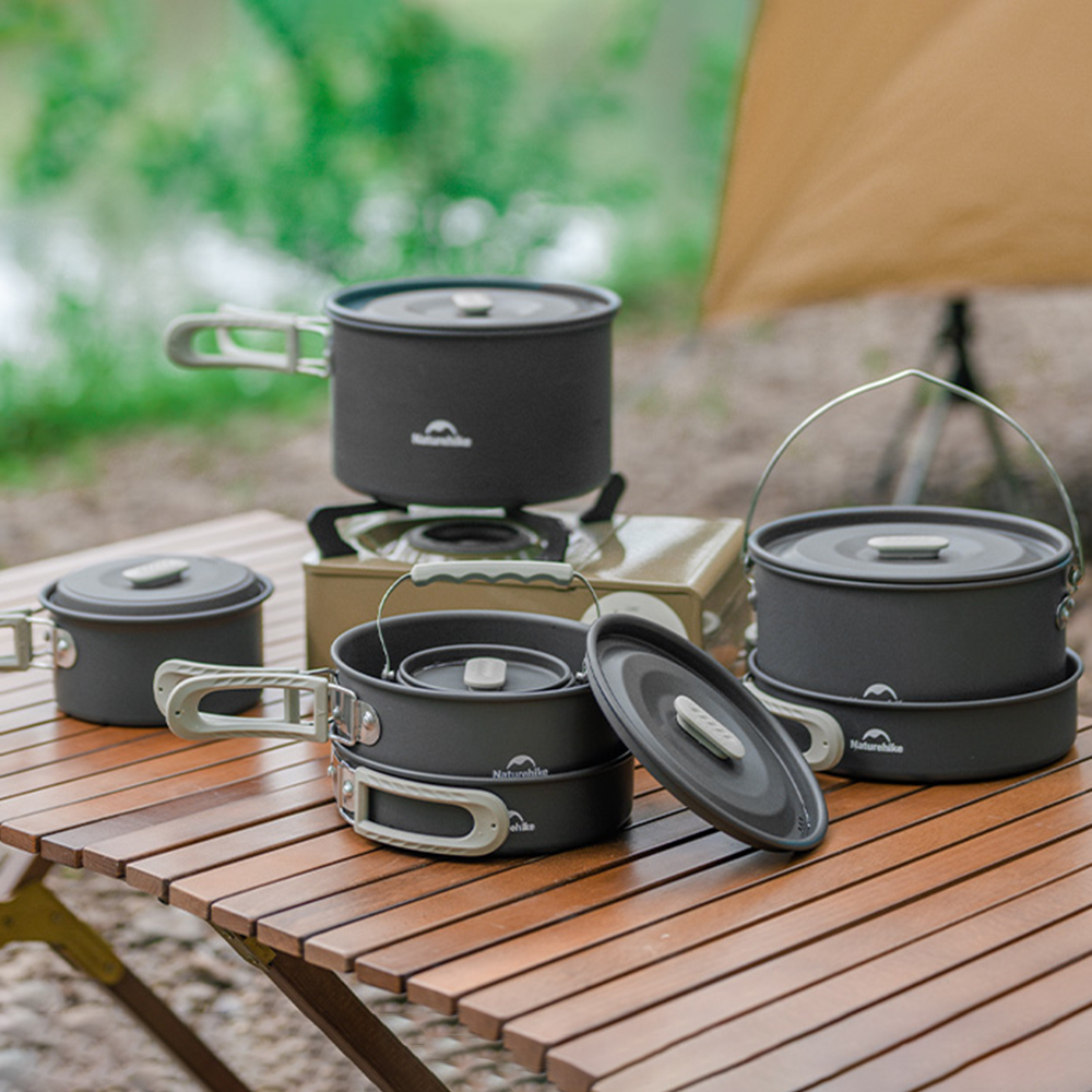 Naturehike Outdoor Pot Set,Cam - đánh giá và giá Paella Pan Steel