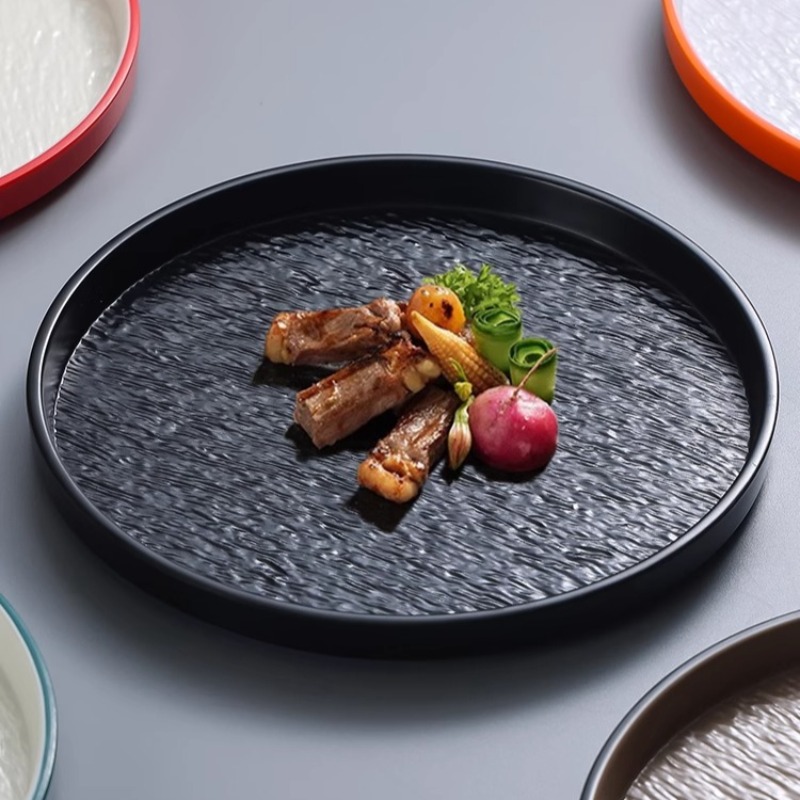 Modern Round Stone Melamine St - đánh giá và giá Home Cooking Japanese
