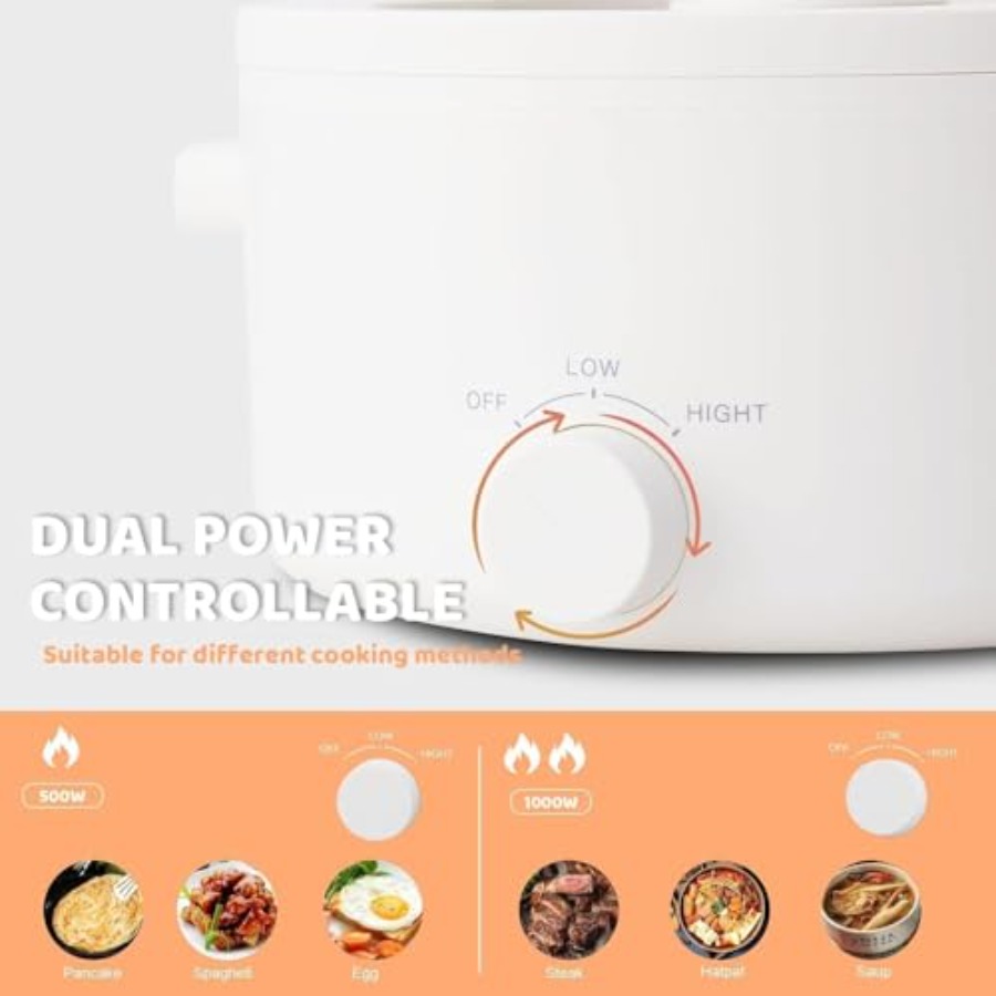 Hot Pot Electric 3L Portable E - đánh giá và giá Hot Pot Portable Dual