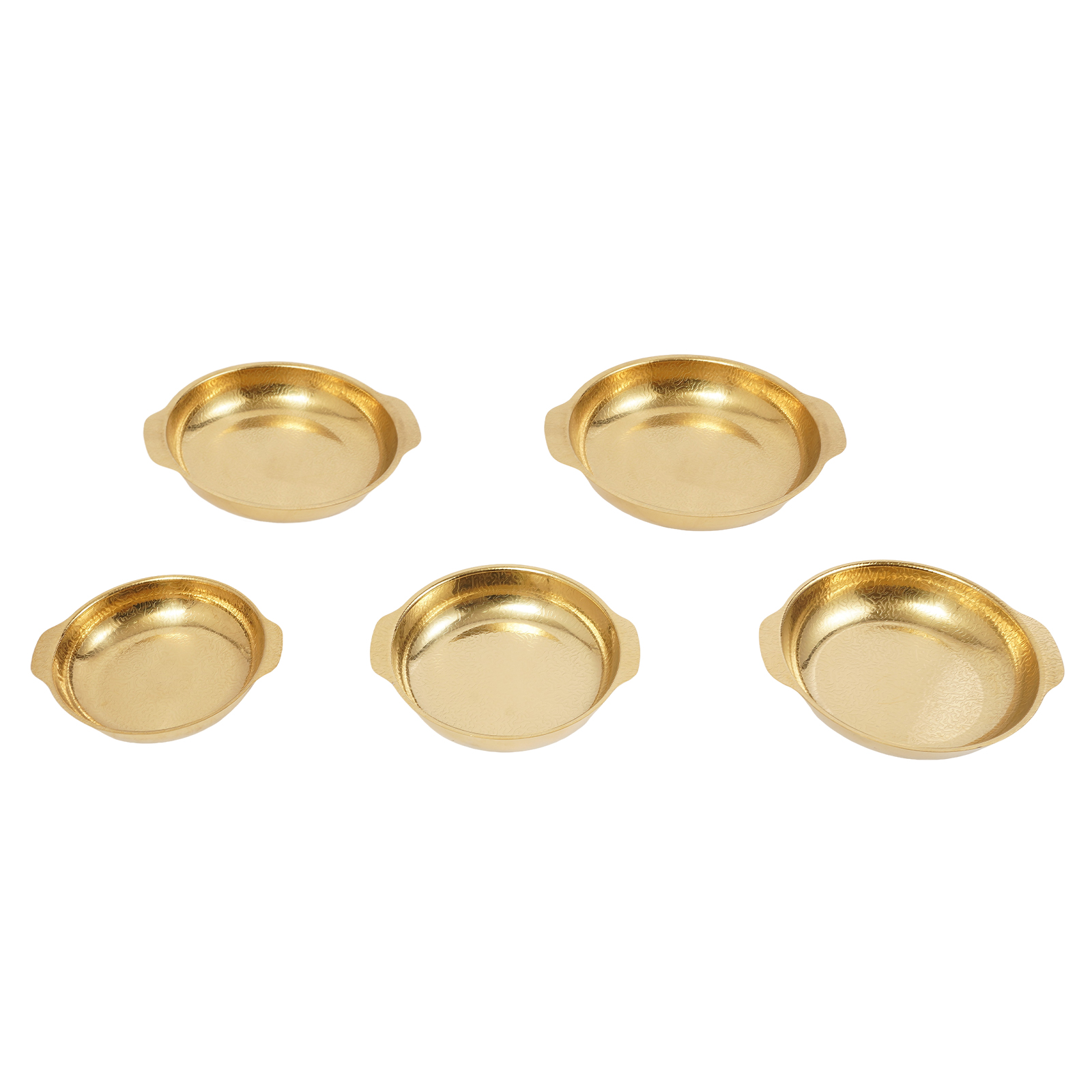 5 PCS Paella Pans Set, Gold Fo - đánh giá và giá Paella Pan Steel