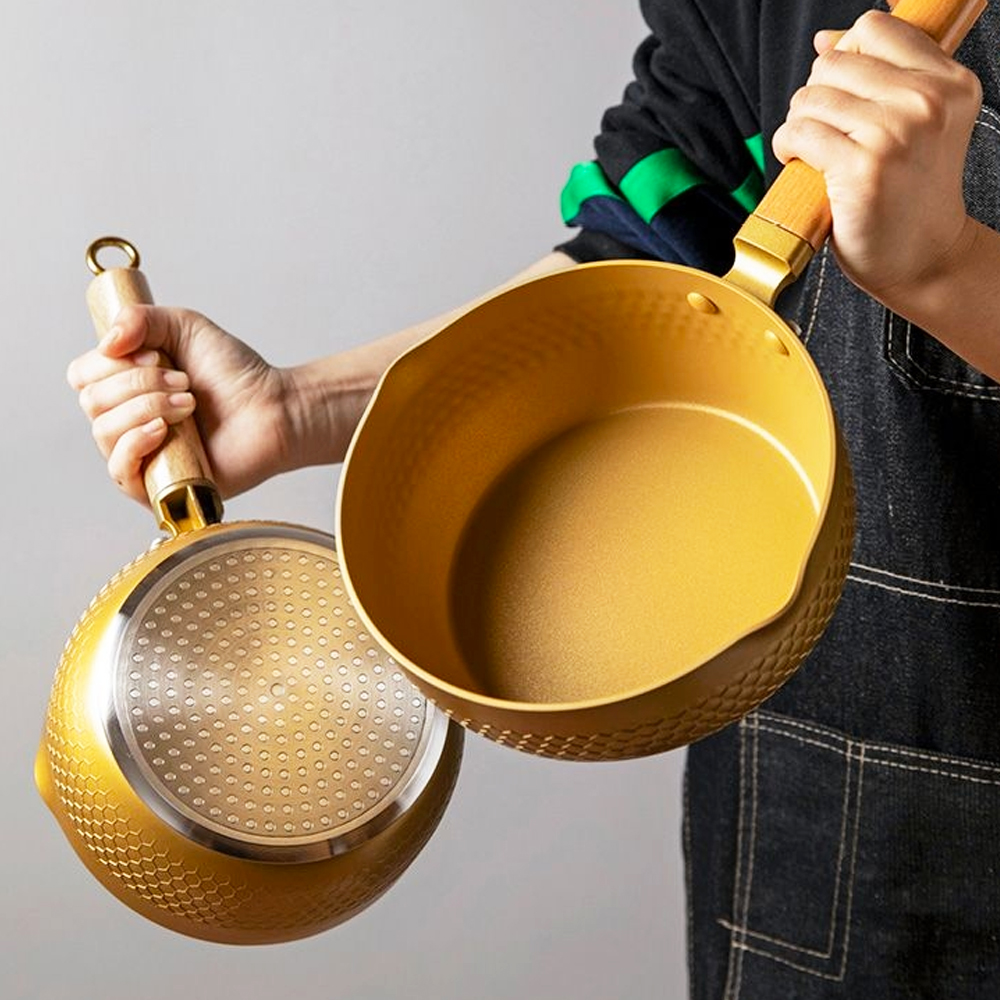 18/20/24cm Gold Soup pot Japan - đánh giá và giá Home Cooking Japanese