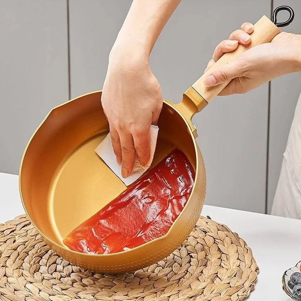 18/20/24cm Gold Soup pot Japan - đánh giá và giá Home Cooking Japanese