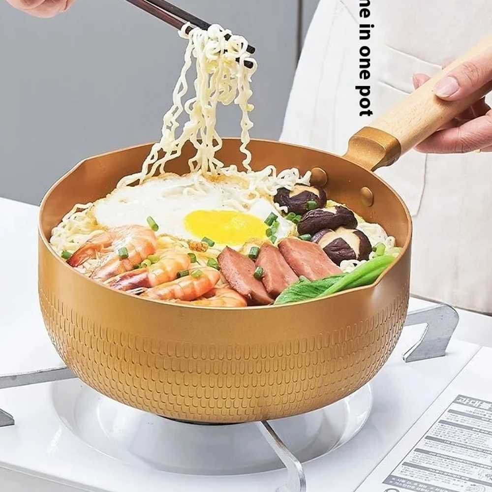 18/20/24cm Gold Soup pot Japan - đánh giá và giá Home Cooking Japanese